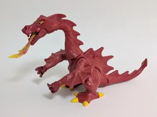 Playmobil Dragón Rojo con Fuego grande