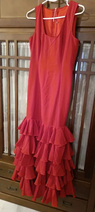 Traje Flamenca y Chaquetilla Talla XS