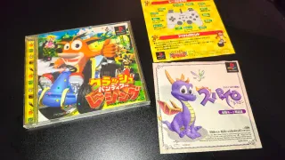 Lote Crash Bandicoot Playstation Japonés