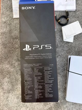 Consola PS5 Digital Sony Blanca 825GB SIN ENCENDER