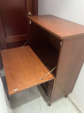 Cómoda escritorio madera vintage