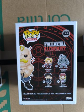 Funko Pop Alex Armstrong 433 Fullmetal Alchemist
