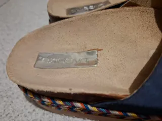 Sandalias plataforma Oxygen piel talla 37