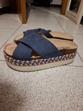 Sandalias plataforma Oxygen piel talla 37