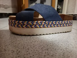 Sandalias plataforma Oxygen piel talla 37