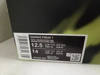 Nike Freak 7 Talla 47