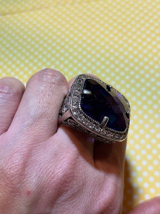 Anillo antiguo plata