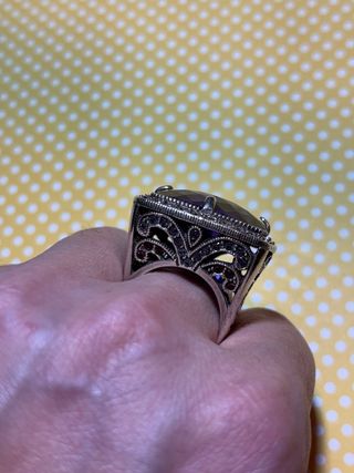 Anillo antiguo plata