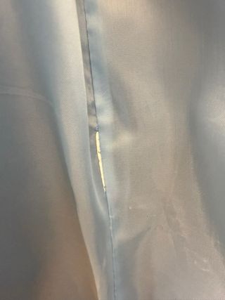 Cappotto peluche azzurro morbido e caldo