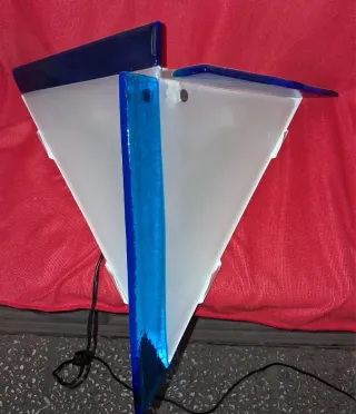 Lampada Mazzega, in vetro di Murano Anni '70