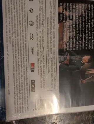 El Pianista Blu-ray PRECINTADO