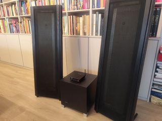 Sistema de sonido Magnepan + Sub Pioneer + Ayima