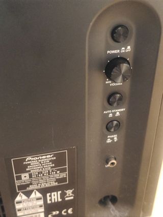 Sistema de sonido Magnepan + Sub Pioneer + Ayima