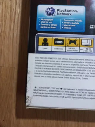 Ninja Gaiden 2 Ed.Coleccionista no incluye juego