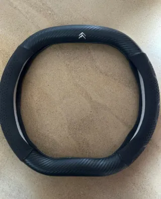 Funda Volante Citroën Carbono y Piel