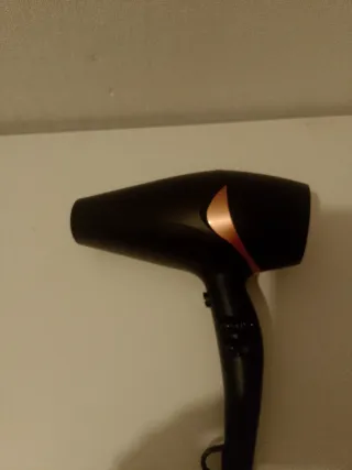 Asciugacapelli Professionale 2200W Nero/Arancio