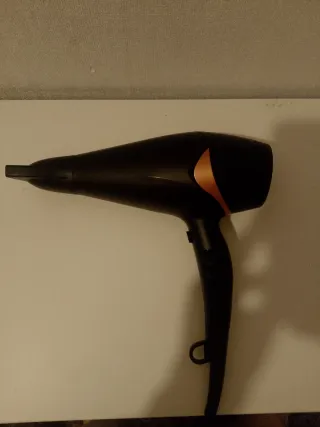 Asciugacapelli Professionale 2200W Nero/Arancio