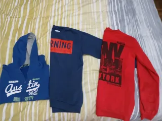 3 Sudaderas Invierno Niños