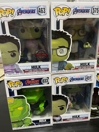 Colección Funko Pop! Hulk Marvel