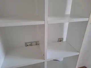 Estantería Blanca Plástico