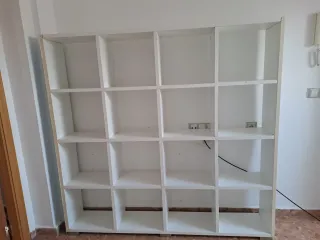 Estantería Blanca Plástico