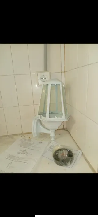 Lámpara Exterior Aluminio Verde Vadem