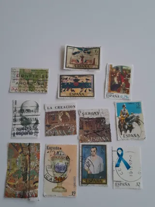 Lote de sellos variados de España