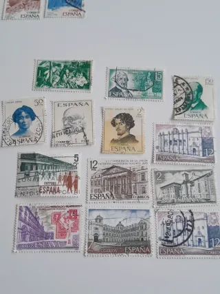 Lote de sellos variados de España