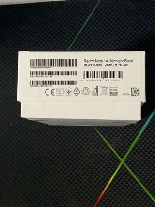 Xiaomi Redmi Note 14 Negro