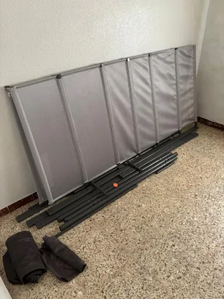 Literas metálicas con colchones