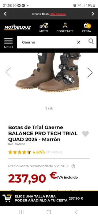 Botas Quad 43