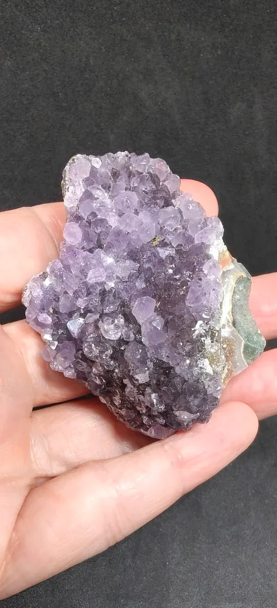 Drusa Amatista Mineral Natural.Nuevo.