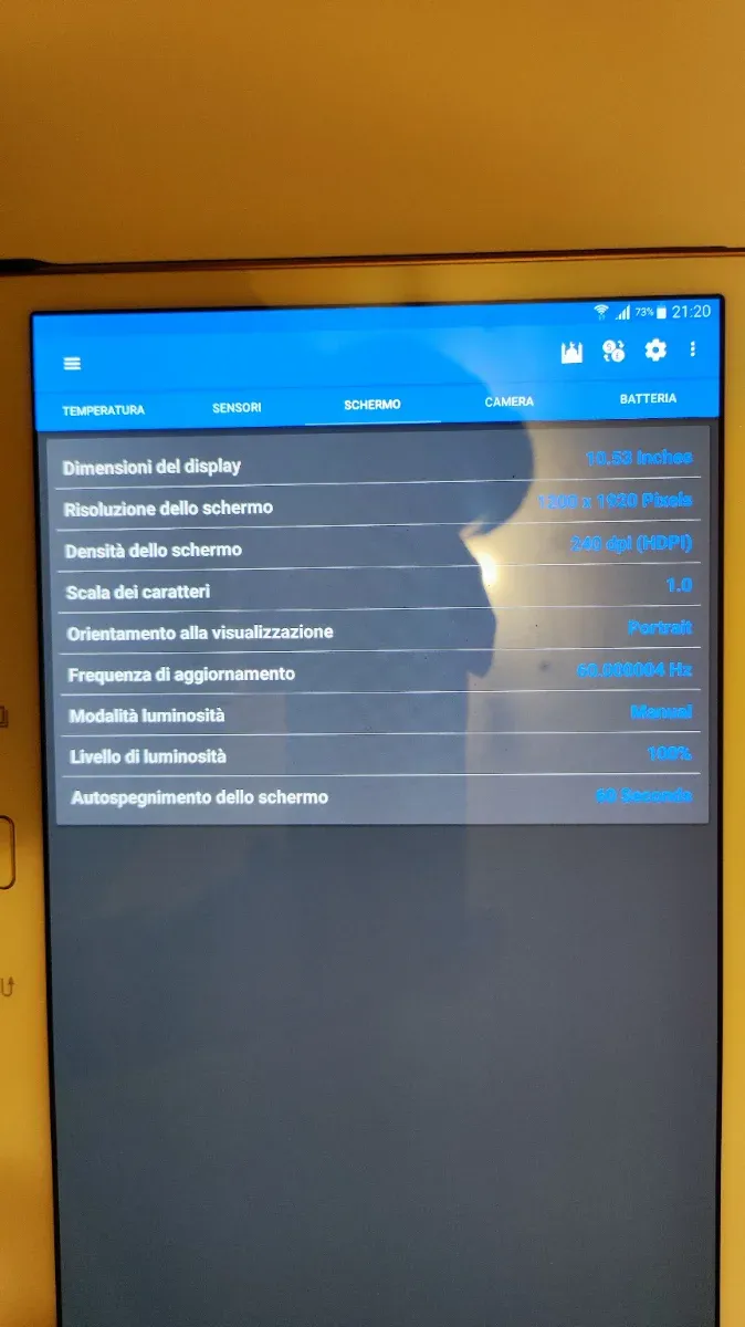 Samsung Galaxy Tab S SM-T805 10.5 Blanco wifi+Sim afbeelding 8