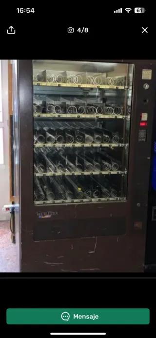 de máquinas expendedoras vending tecnico