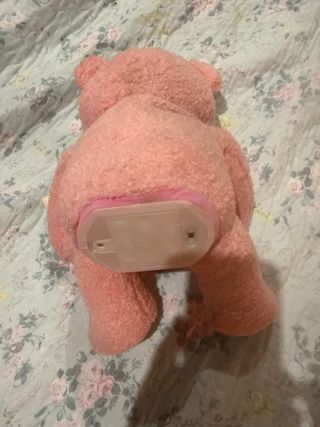 Oso de peluche rosa Gund con pañuelo