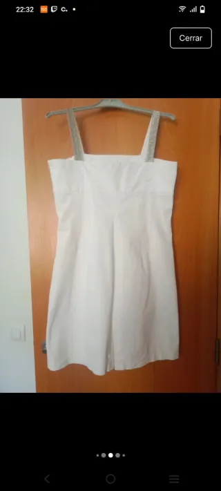 Traje Alysi: Vestido y Chaqueta Blanca