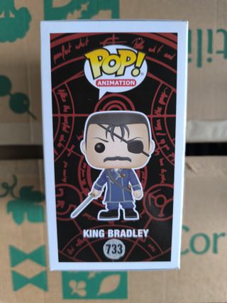Funko Pop King Bradley 733 Fullmetal Alchemist