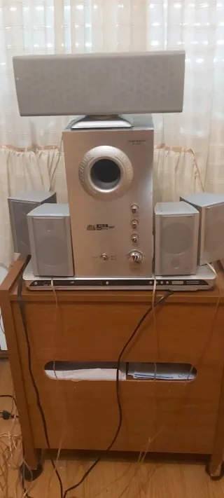 Equipo Sonido Home Cinema Plata