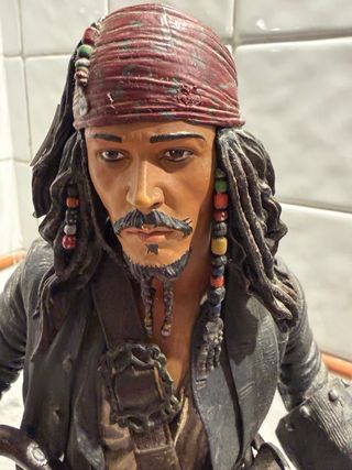Action Figure Jack Sparrow Disney NECA 2004