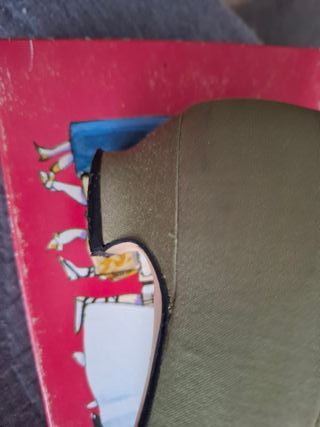 Zapatos de fallera Descans verdes talla 36.