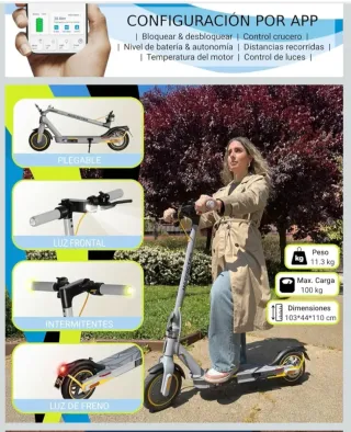 Patinete Eléctrico Mascgooter S1 Reckless