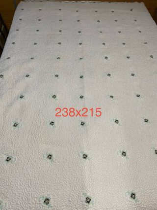 Colcha bouti 135cm bordada