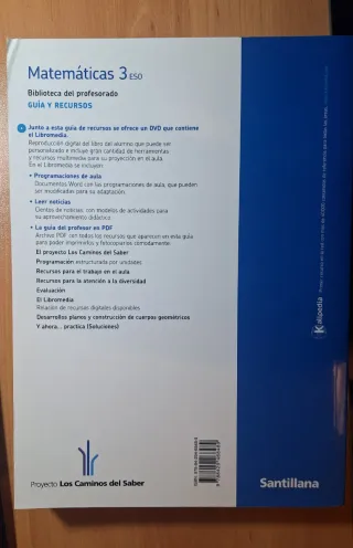 BIBILIOTECA DEL PROFESORADO GUIA Y RECURSOS MAT...