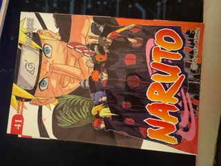 Pack Naruto mangas tomos 38 39 40 41 43 44 45 46 4
