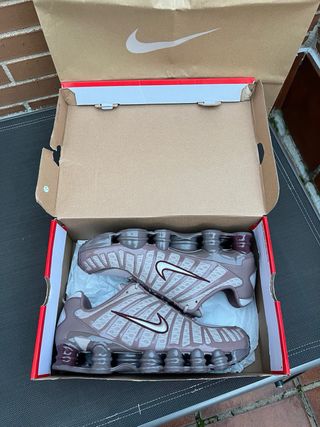Nike Shox TL Pumice Night Maroon