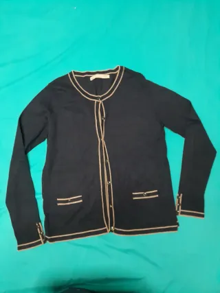 Chaqueta Sfera azul oscuro con Ribete