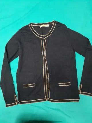 Chaqueta Sfera azul oscuro con Ribete