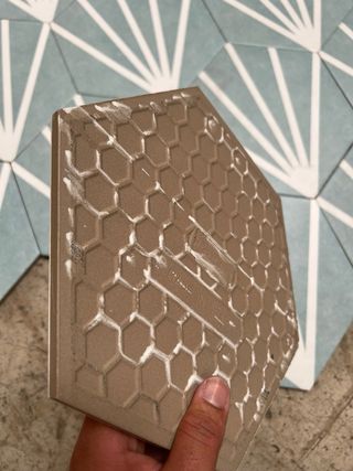 Baldosas decorativas estilo abanico