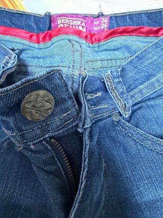 Pantalón vaquero pitillo bajitos