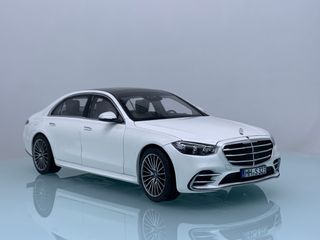 1:18 Mercedes S Klasse AMG Line W222 2021 Blanco